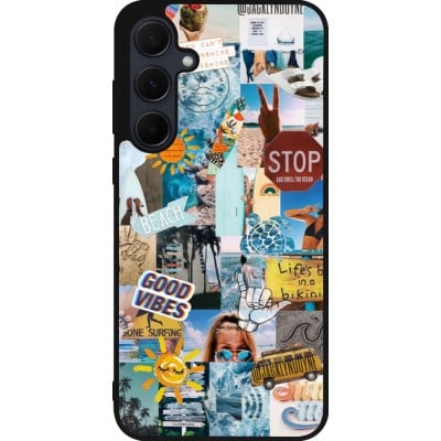 Coque Samsung Galaxy A56 - Silicone rigide noir Summer 2021 15