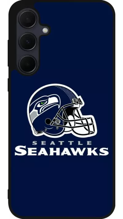 Coque Samsung Galaxy A56 - Silicone rigide noir Super Bowl 26 Seattle 3