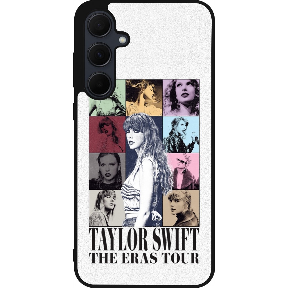 Coque Samsung Galaxy A56 - Silicone rigide noir Taylor Swift The Eras Tour