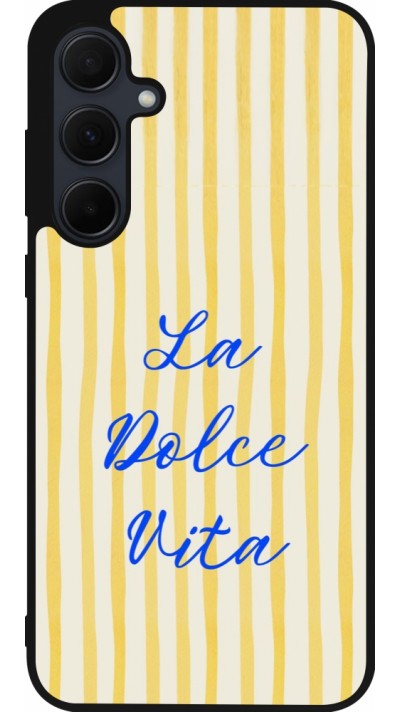 Samsung Galaxy A56 Case Hülle - Silikon schwarz The good life 2026