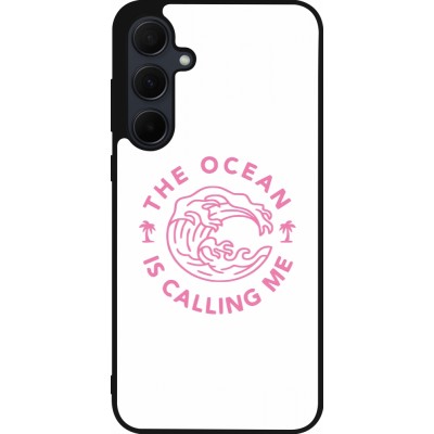 Coque Samsung Galaxy A56 - Silicone rigide noir The Ocean is calling me