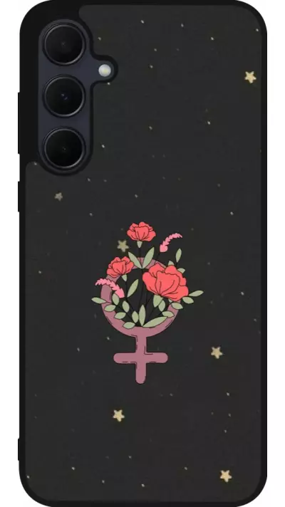 Coque Samsung Galaxy A56 - Silicone rigide noir Womens day 2026 1