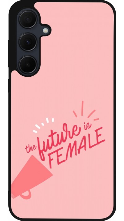 Samsung Galaxy A56 Case Hülle - Silikon schwarz Womens day 2026 4