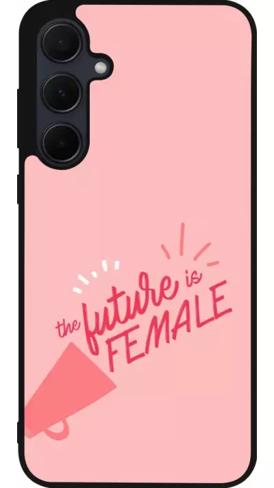Coque Samsung Galaxy A56 - Silicone rigide noir Womens day 2026 4