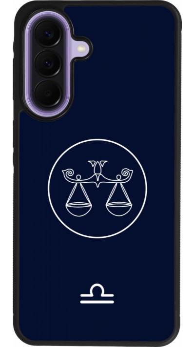 Samsung Galaxy A57 5G Case Hülle - Silikon schwarz Astrologie Waage