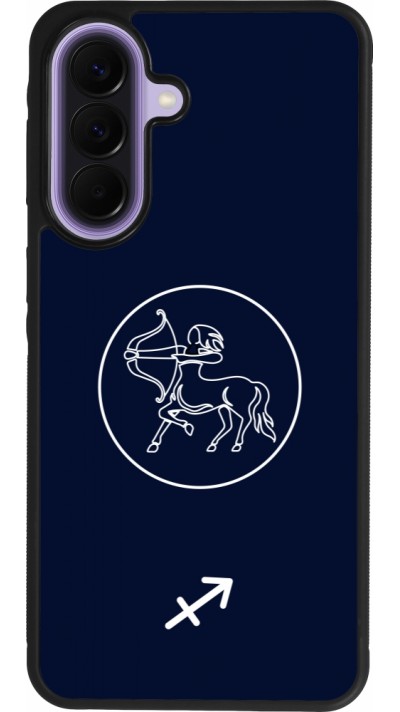 Samsung Galaxy A57 5G Case Hülle - Silikon schwarz Astrologie Schütze
