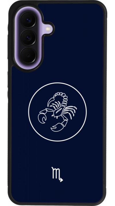 Samsung Galaxy A57 5G Case Hülle - Silikon schwarz Astrologie Skorpion