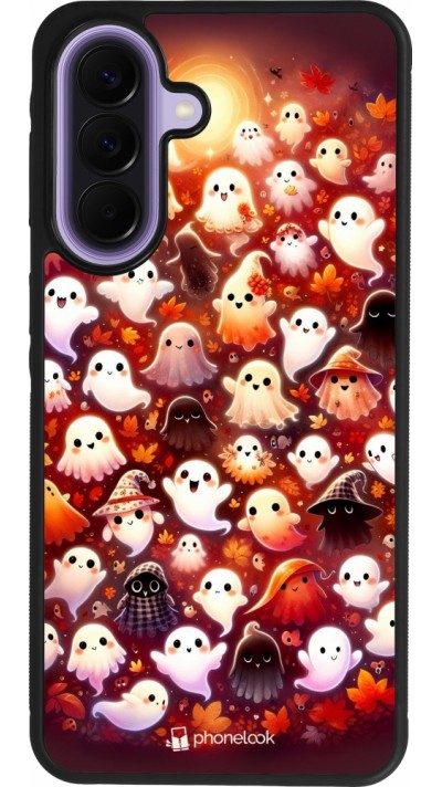 Samsung Galaxy A57 5G Case Hülle - Silikon schwarz Gespenster Herbst niedlich