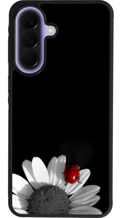 Samsung Galaxy A57 5G Case Hülle - Silikon schwarz Black and white Cox