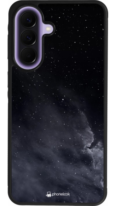 Samsung Galaxy A57 5G Case Hülle - Silikon schwarz Black Sky Clouds
