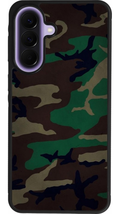 Samsung Galaxy A57 5G Case Hülle - Silikon schwarz Camouflage 3
