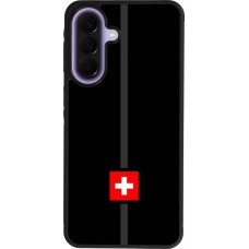 Coque Samsung Galaxy A57 5G - Silicone rigide noir Canton CH noir