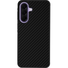 Samsung Galaxy A57 5G Case Hülle - Silikon schwarz Carbon Basic