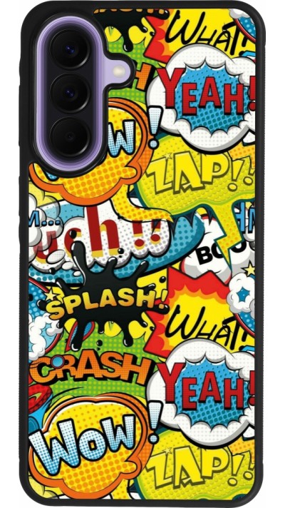 Samsung Galaxy A57 5G Case Hülle - Silikon schwarz Cartoons slogans