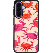 Samsung Galaxy A57 5G Case Hülle - Silikon schwarz Crabs Paint
