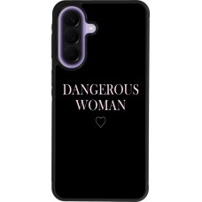Samsung Galaxy A57 5G Case Hülle - Silikon schwarz Dangerous woman