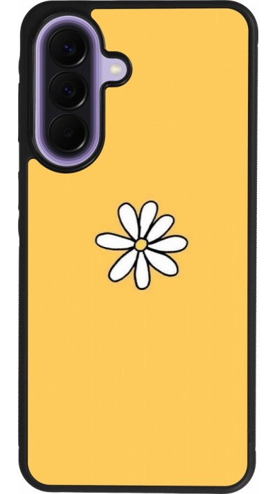 Samsung Galaxy A57 5G Case Hülle - Silikon schwarz Easter 2023 daisy