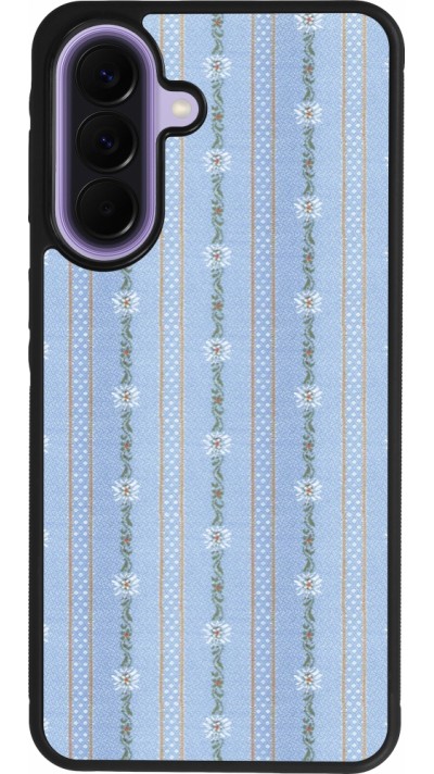 Samsung Galaxy A57 5G Case Hülle - Silikon schwarz Edelweiss