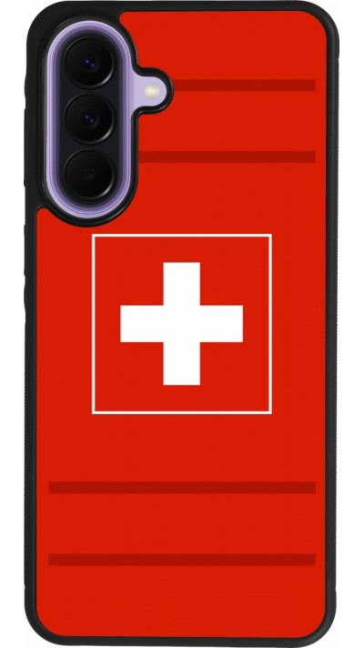 Samsung Galaxy A57 5G Case Hülle - Silikon schwarz Euro 2020 Switzerland