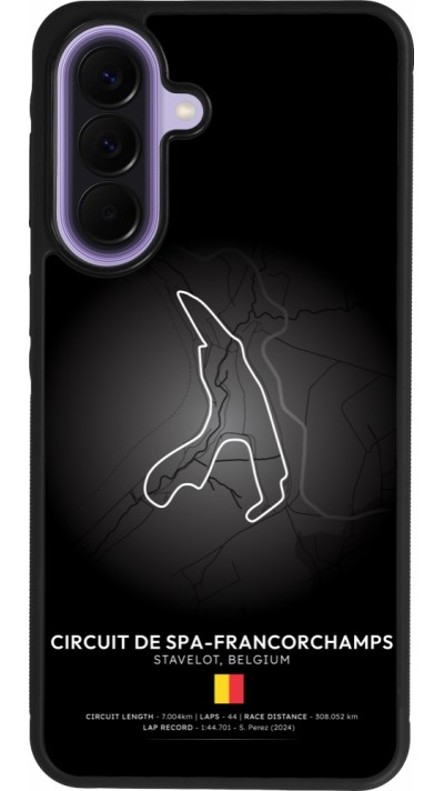 Samsung Galaxy A57 5G Case Hülle - Silikon schwarz F1 Track 2025 Belgium