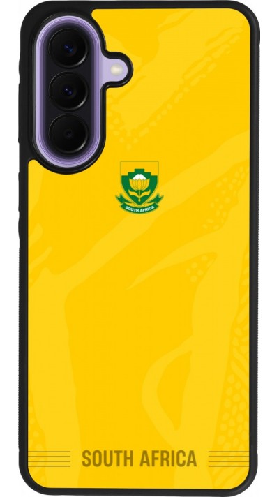 Samsung Galaxy A57 5G Case Hülle - Silikon schwarz Südafrika 2026 personalisierbares Fussballtrikot