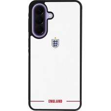 Samsung Galaxy A57 5G Case Hülle - Silikon schwarz England 2026 personalisierbares Fussballtrikot