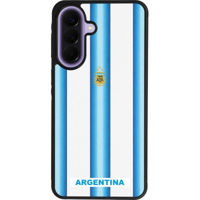 Samsung Galaxy A57 5G Case Hülle - Silikon schwarz Argentinien 2026 personalisierbares Fussballtrikot