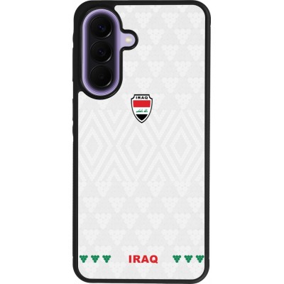 Samsung Galaxy A57 5G Case Hülle - Silikon schwarz Irak 2026 personalisierbares Fussballtrikot