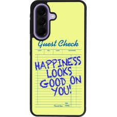 Samsung Galaxy A57 5G Case Hülle - Silikon schwarz Guest check 2026