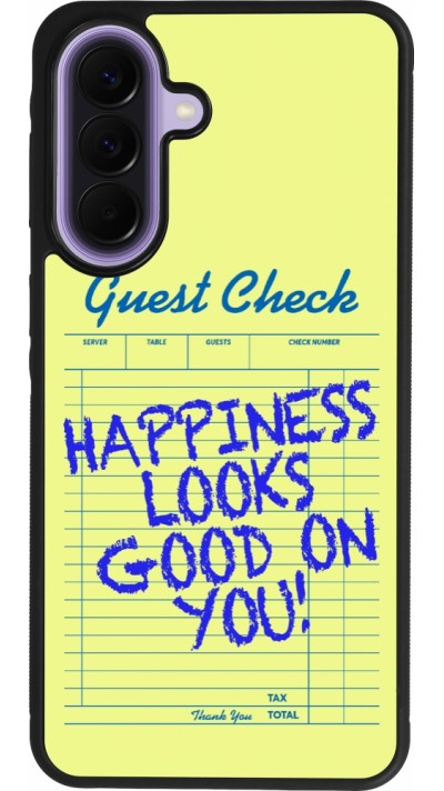Samsung Galaxy A57 5G Case Hülle - Silikon schwarz Guest check 2026