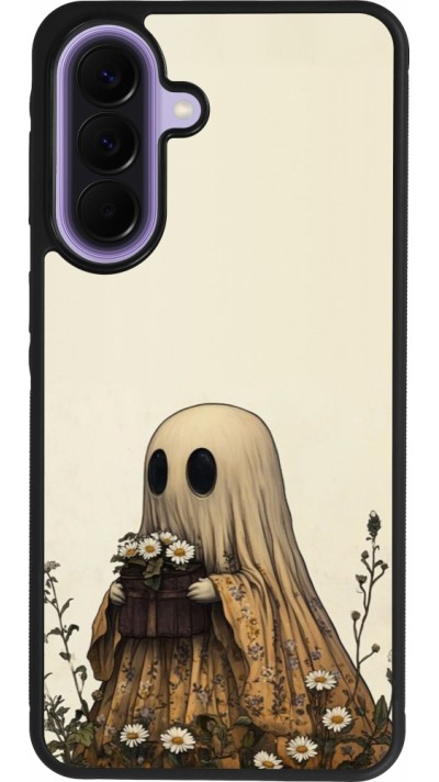 Samsung Galaxy A57 5G Case Hülle - Silikon schwarz Halloween 2025 Ghost gardener