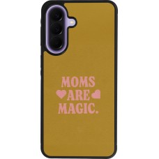 Samsung Galaxy A57 5G Case Hülle - Silikon schwarz Mom 2026 Are Magic