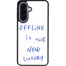 Coque Samsung Galaxy A57 5G - Silicone rigide noir Offline is the new luxury