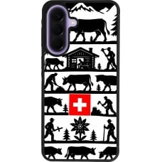 Samsung Galaxy A57 5G Case Hülle - Silikon schwarz Poya Schweiz 1