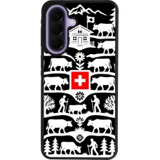 Samsung Galaxy A57 5G Case Hülle - Silikon schwarz Poya Schweiz 3 schwarz