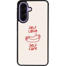 Coque Samsung Galaxy A57 5G - Silicone rigide noir Saint Valentines Day 26 Self love self care