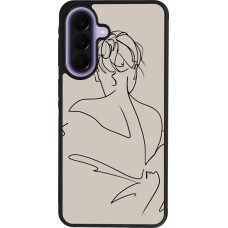 Samsung Galaxy A57 5G Case Hülle - Silikon schwarz Salnikova 05