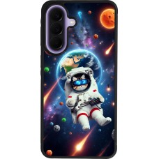 Coque Samsung Galaxy A57 5G - Silicone rigide noir VR SpaceCat Odyssey