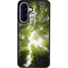 Coque Samsung Galaxy A57 5G - Silicone rigide noir Spring 23 forest blue sky