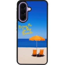 Samsung Galaxy A57 5G Case Hülle - Silikon schwarz Summer 2025 Bring me to the beach