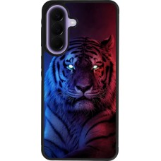 Samsung Galaxy A57 5G Case Hülle - Silikon schwarz Tiger Blue Red