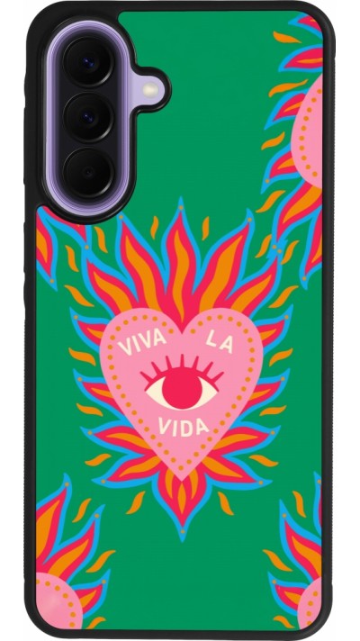 Coque Samsung Galaxy A57 5G - Silicone rigide noir Viva la vida 2026