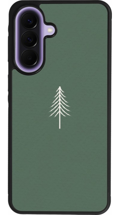 Samsung Galaxy A57 5G Case Hülle - Silikon schwarz Christmas 22 minimalist tree