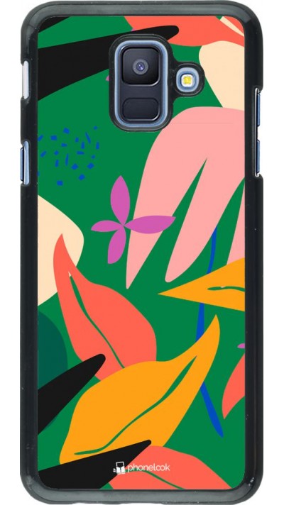 Coque Samsung Galaxy A6 - Abstract Jungle