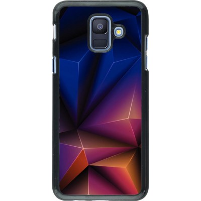 Hülle Samsung Galaxy A6 - Abstract Triangles 