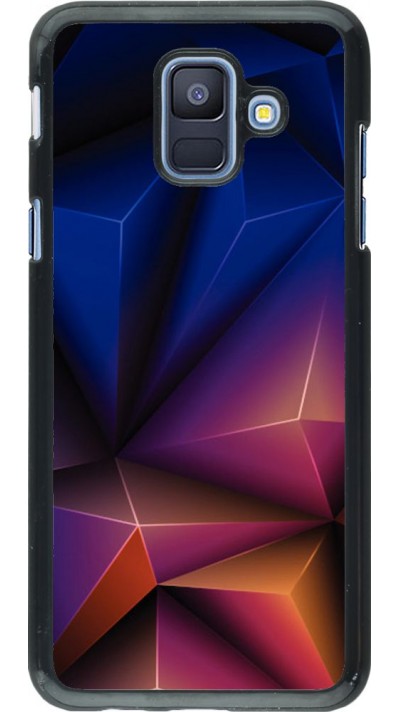 Coque Samsung Galaxy A6 - Abstract Triangles 