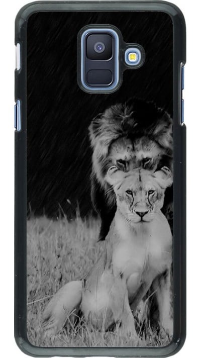 Coque Samsung Galaxy A6 - Angry lions