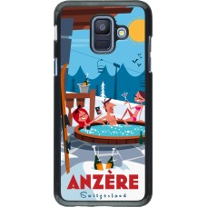 Samsung Galaxy A6 Case Hülle - Anzère Mountain Jacuzzi