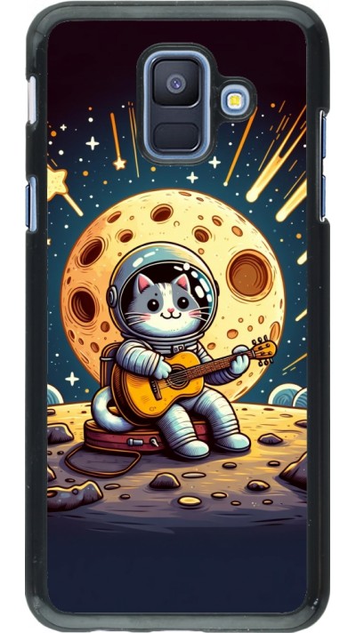 Coque Samsung Galaxy A6 - AstroCat RockLune