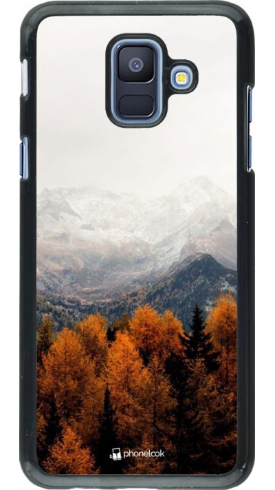 Coque Samsung Galaxy A6 - Autumn 21 Forest Mountain